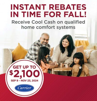 Carrier Cool Cash Rebates_Social 1080x1080_09-05-24_2